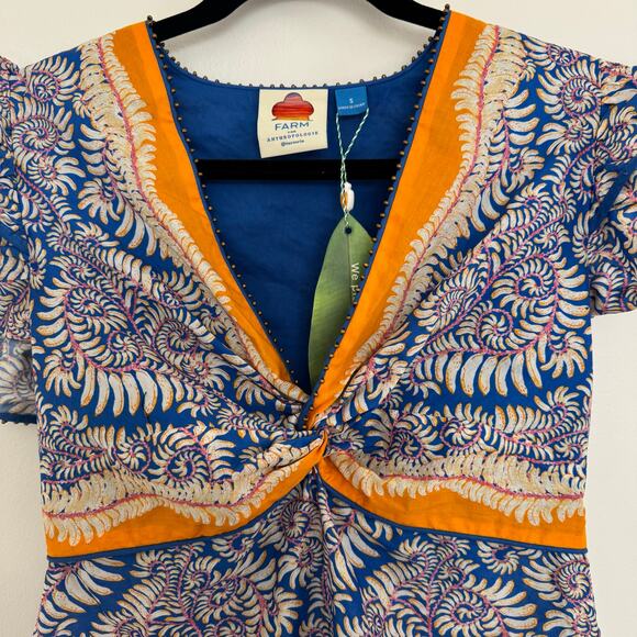 Farm Rio for Anthropologie Beaded Top - Picture 3 of 8